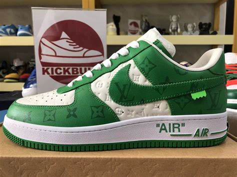 lv air force 1 green|louis vuitton air force 1 blue.